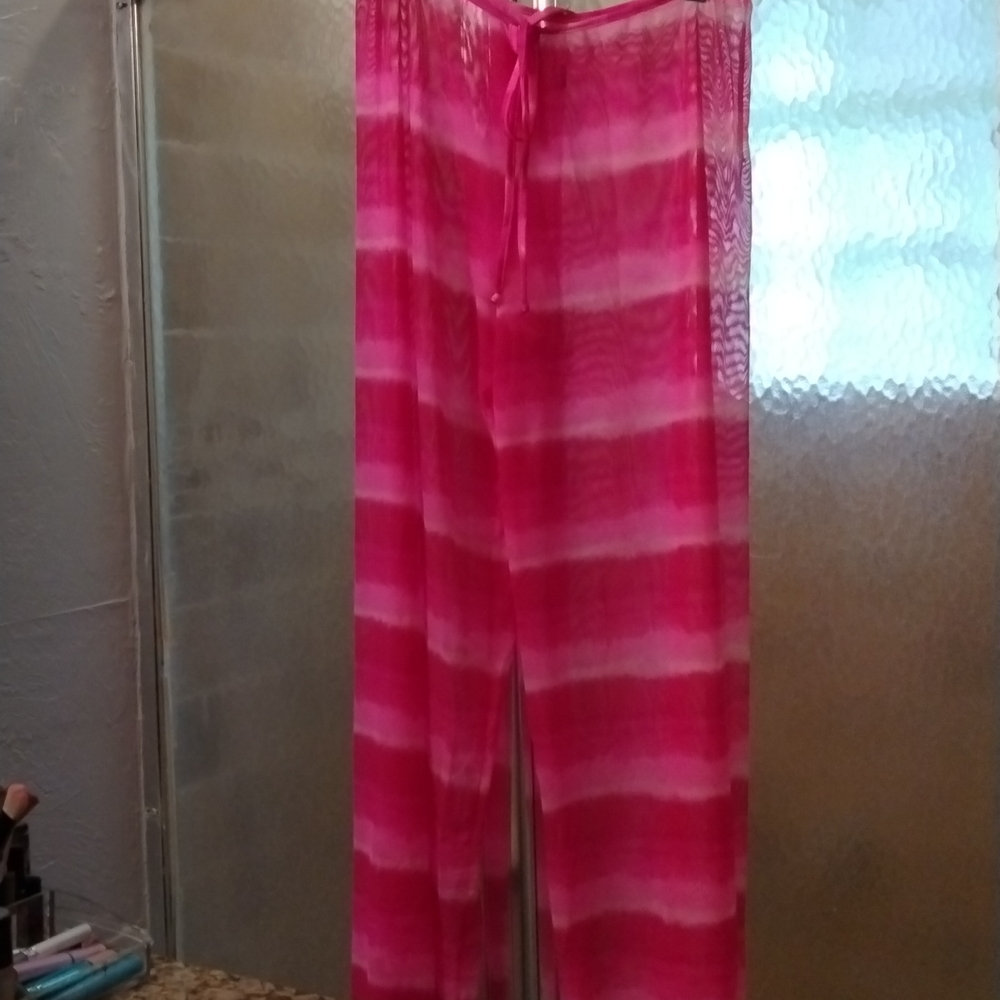 Ladies swimsuit coverup pants
